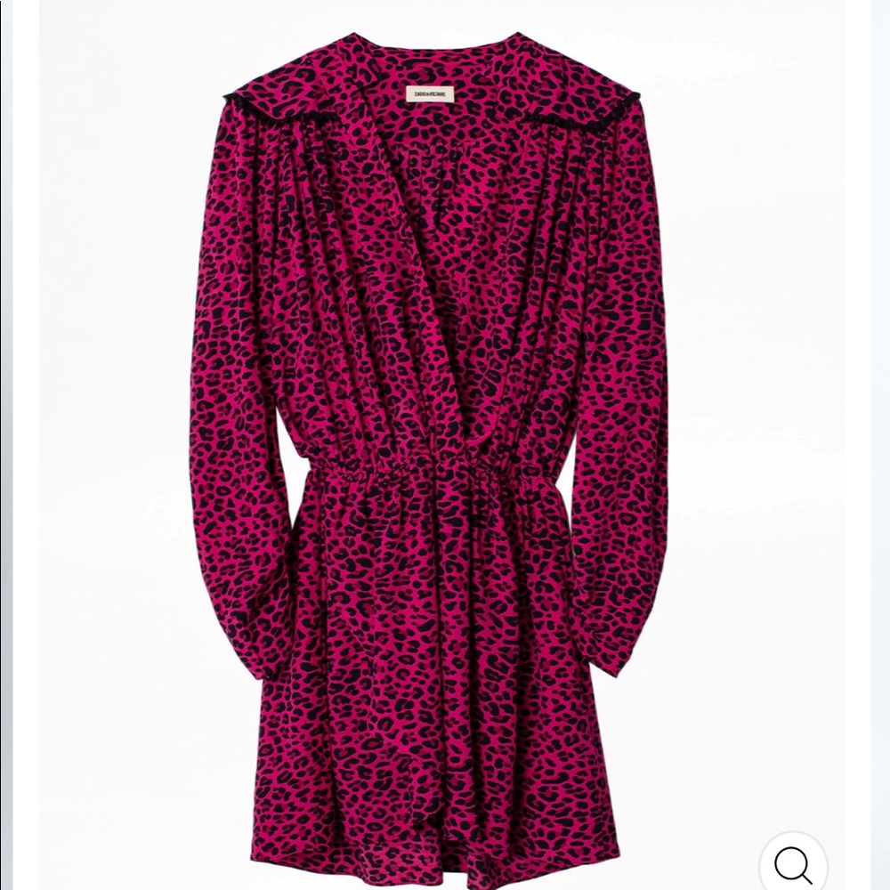 Zadig & Voltaire Reveal Leo Print Dress